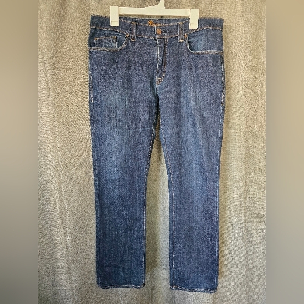 Fidelity Impala Selvedge Jeans Size 34x32 Windsor Blue Dark Wash Made in USA